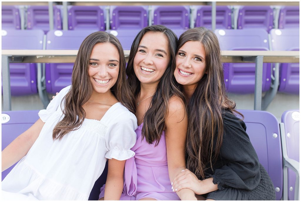 Image of TCU Senior Photos at Amon Carter Stadium