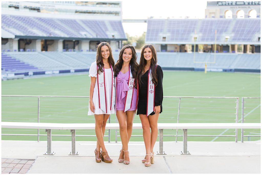 Image of TCU Senior Photos at Amon Carter Stadium