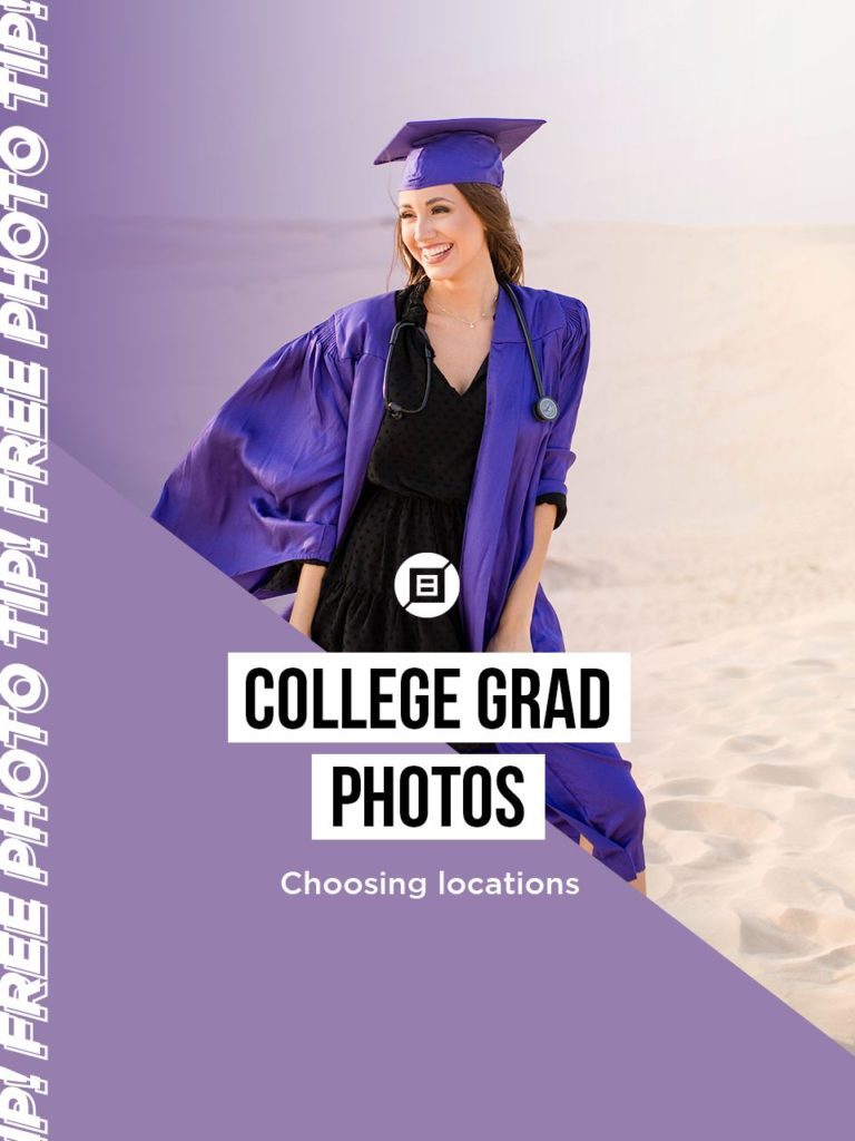 choosing college grad photo locations